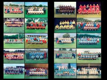 foto -38., 39. i 40. SERIA POCZTÓWEK - PIŁKARSKI KLUB KOLEKCJONERA