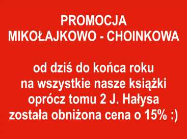 foto -PROMOCJA MIKOŁAJKOWO - CHOINKOWA