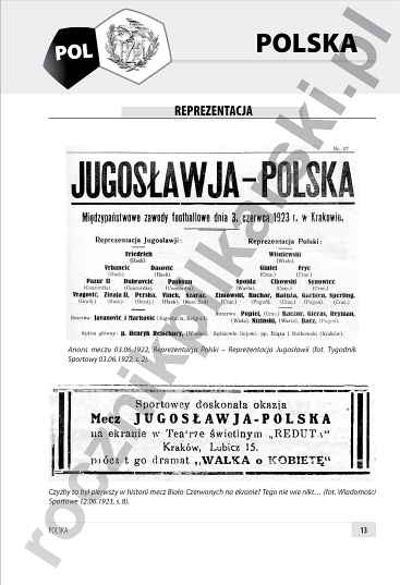 foto -Reprezentacja Polski na ponad 40 stronach