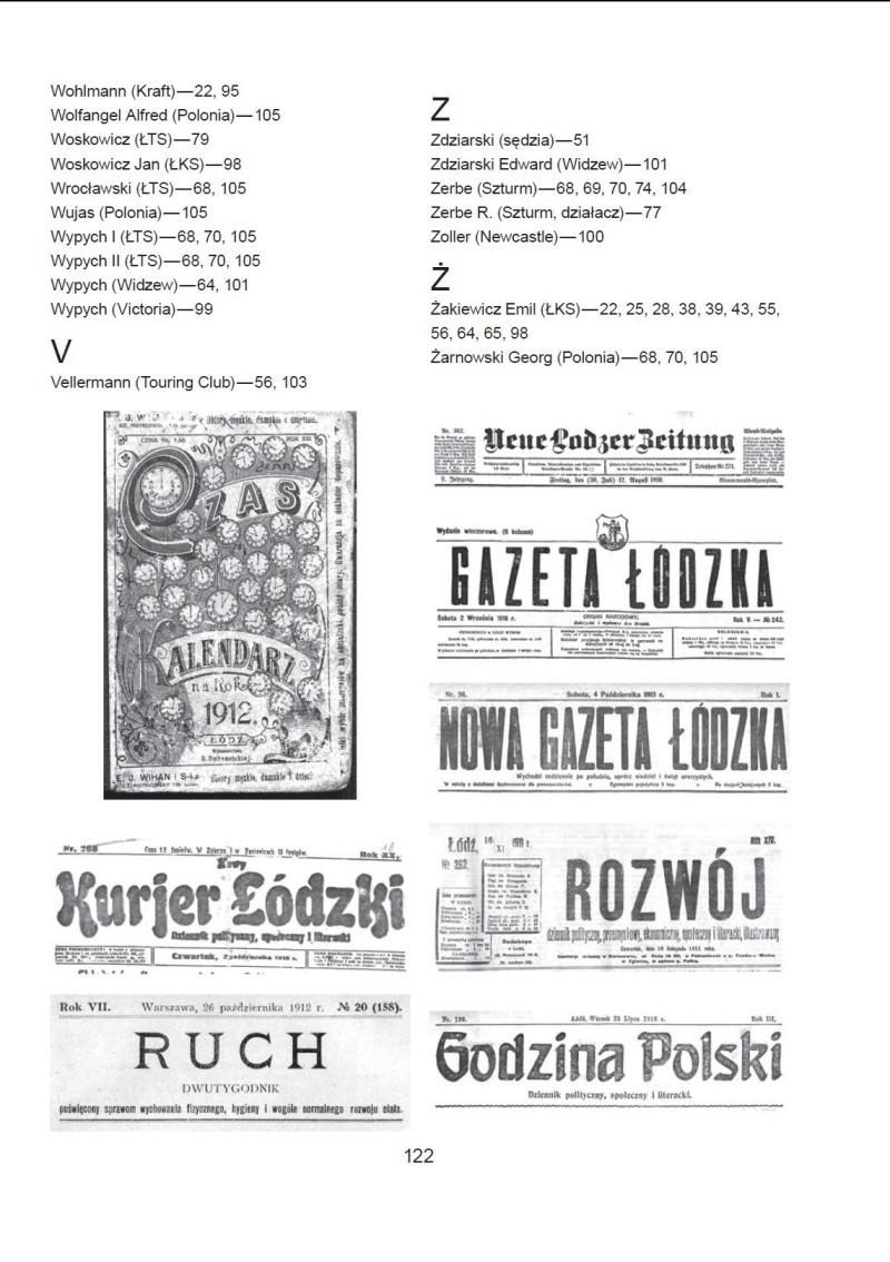 foto -Rozgrywki piłkarskie w Łodzi 1910-1919